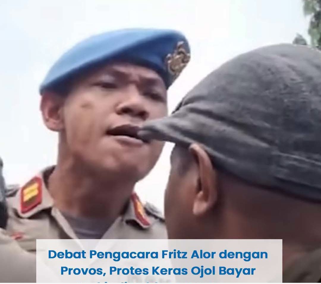 Protes Tarif Parkir, Fritz Alor Boy Terlibat Cekcok dengan Provos Polda Metro Jaya