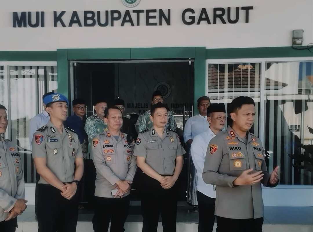 Kunjungan Kapolres Garut ke Tokoh Agama dan Ormas untuk Pererat Sinergitas dan Ciptakan Kondusifitas