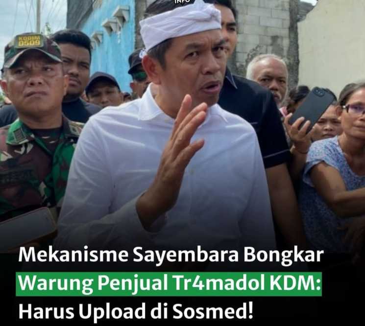 KDM Buat Sayembara Lagi, Janjikan Hadiah Bagi Warga yang Berani Ungkap Peredaran Obat Keras dan Miras
