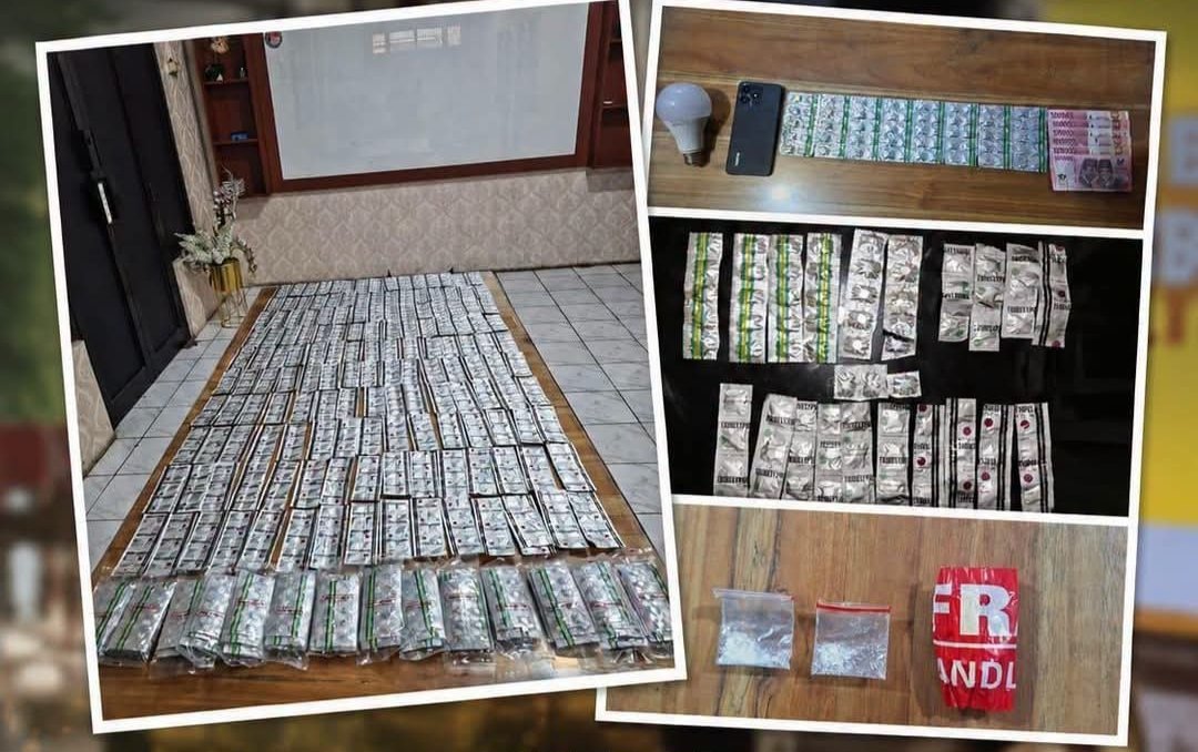 Polisi Tangkap Empat Terduga Pengedar OKT di Cirebon dan Sita Ribuan Butir Barang Bukti