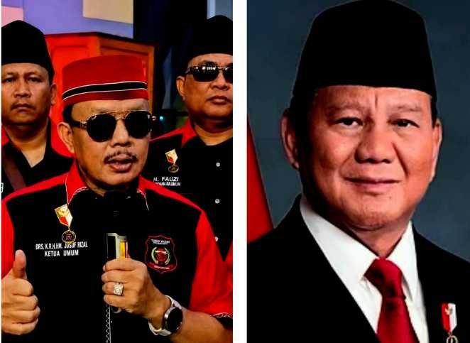 Ormas Madas Nusantara dan Organisasi Dibawah Kepemimpinan Jusuf Rizal, Solid Dukung Prabowo Subianto