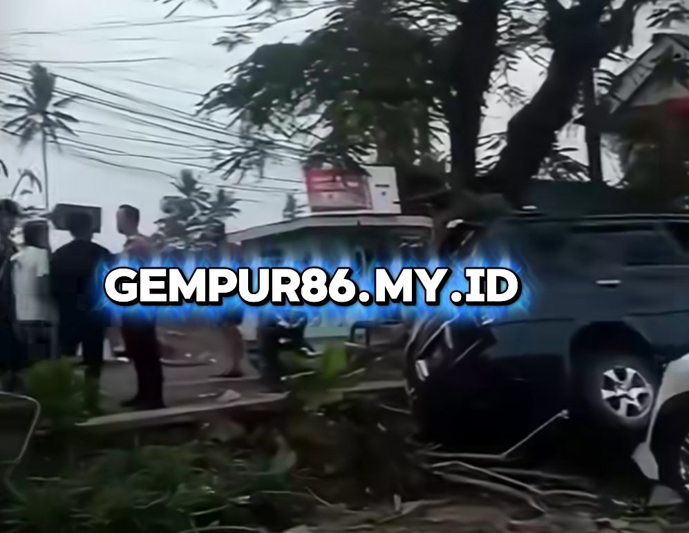 Subuh Mencekam di Cipanas, Mobil Nyelonong ke Hotel Augusta, 1 Kendaraan Tamu Rusak Berat